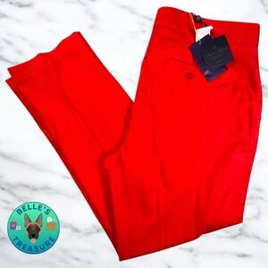 Brooks Brothers Dress Pants Women 12 Stretch Cotton Advantage Chino Wrinkle Free